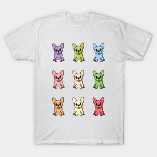 Cute French Bulldog Sticker pack T-Shirt